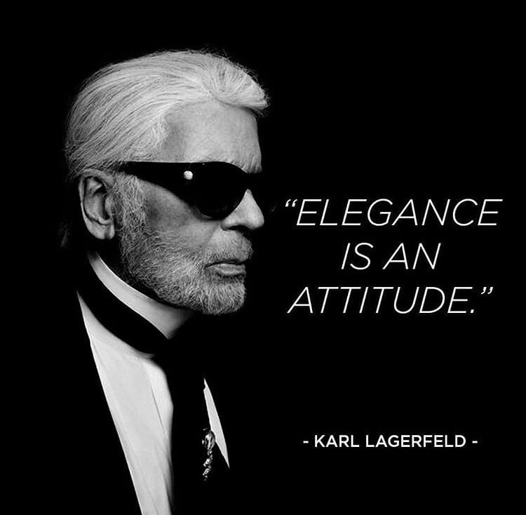@Karl Lagerfeld