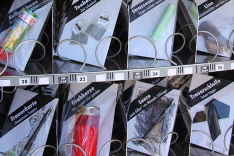 Distributeur à deuil