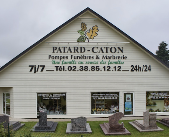 Entreprise pompes funebres patard Caton