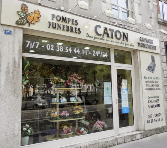Caton orleans entreprise pompes funebres