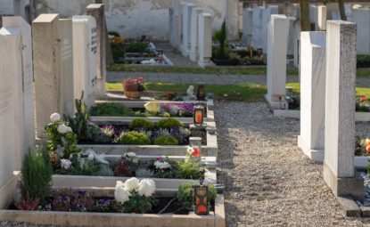 Quelles fleurs choisir pour fleurir une tombe au cimetière ?