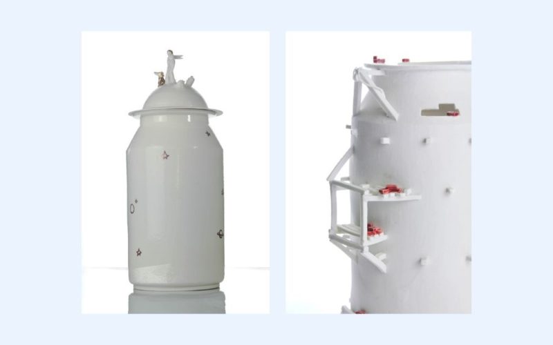 Sinaling Urnes Porcelaine