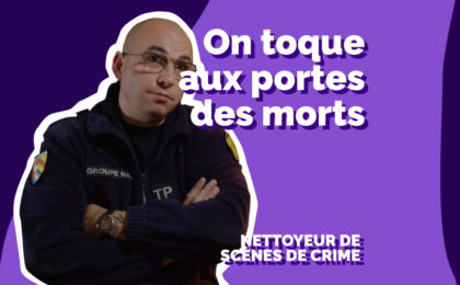 (VIDÉO) Nettoyeur de scènes de crime : un métier hors du commun