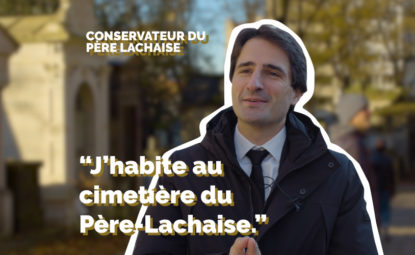 (VIDÉO) Benoît Gallot : « J’habite au Cimetière du Père Lachaise »