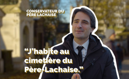 (VIDÉO) Benoît Gallot : "J'habite au Cimetière du Père Lachaise"