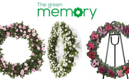 The Green Memory, la nouvelle couronne de fleurs pour un enterrement écolo ! 