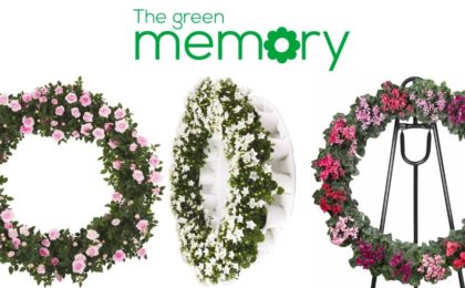 The Green Memory, la nouvelle couronne de fleurs pour un enterrement écolo ! 