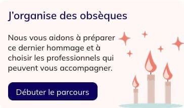 J'organise des obsèques